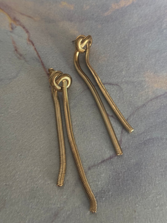 Twisted Knot Earrings