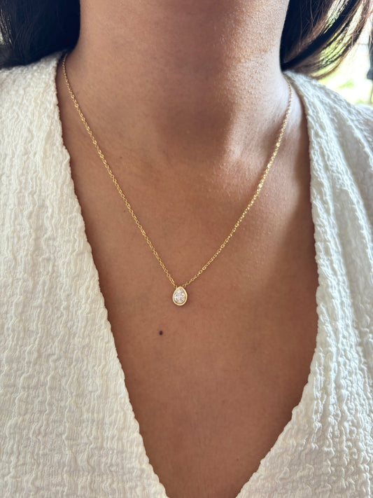Pear Drop Necklace