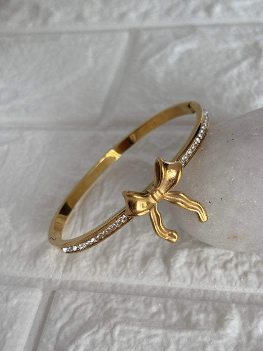 Bow Studded Bracelet