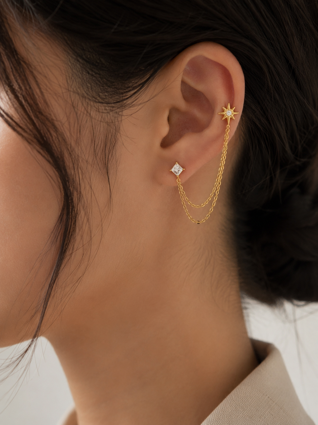 Starbud shine Earchain (single Pc)