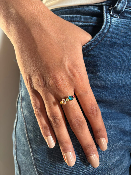 Luxe Ava Adjustable Ring