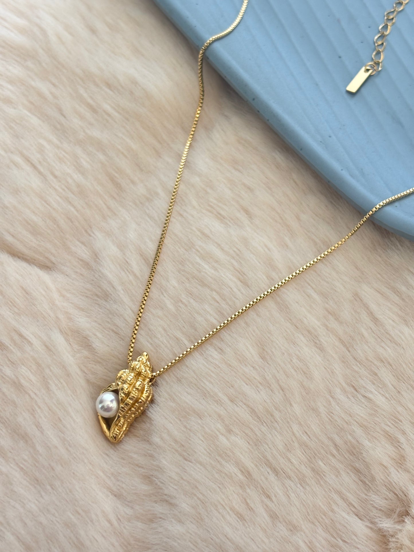 Conical Shell Necklace