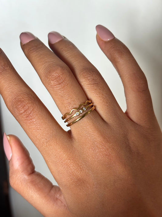 Seren Stack Ring (set of 3)