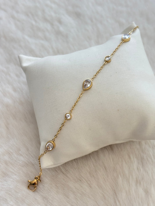 Zia Pear Studded Bracelet