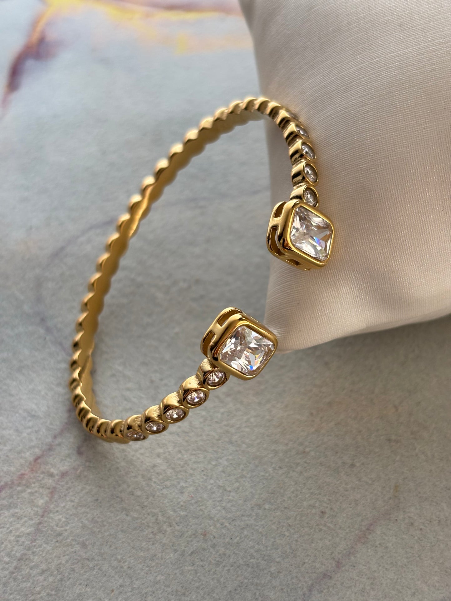 The Glam Bracelet Stack