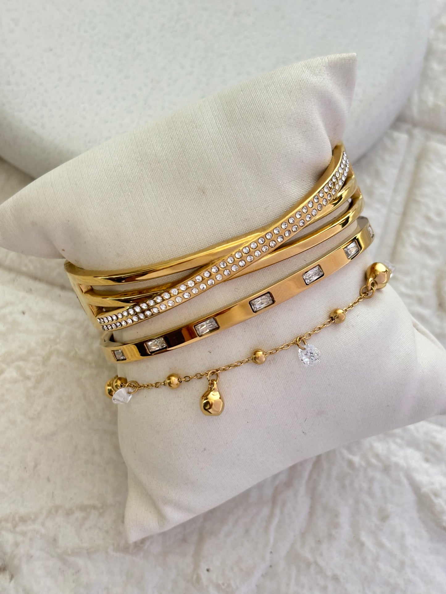 Eternal Shine Bracelet Stack