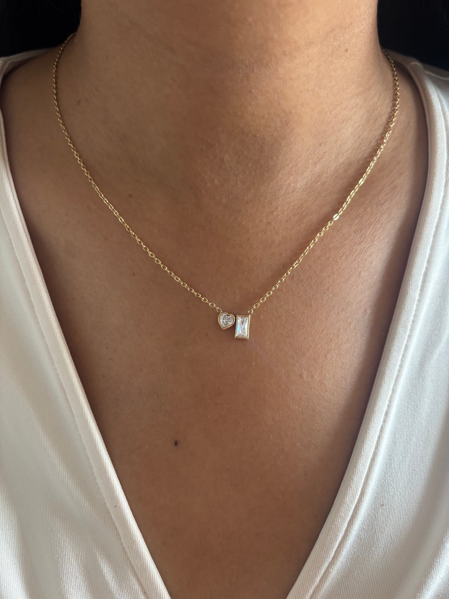 Toi-moi minimal Neckalce