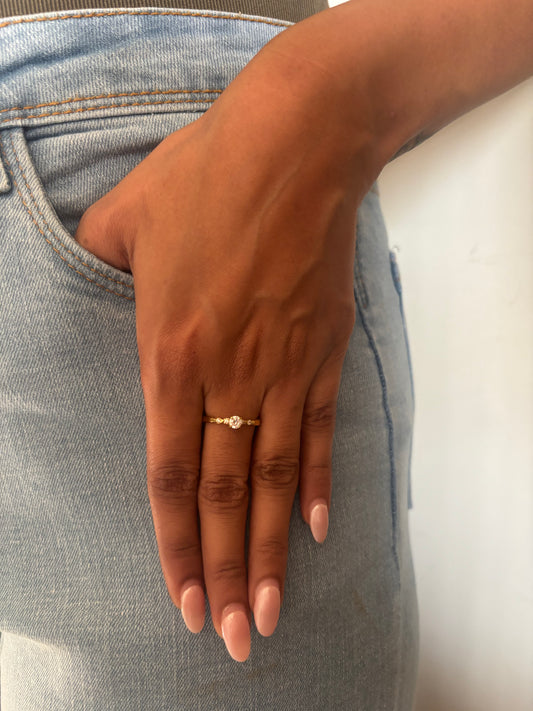 Princess Studded Ring - Size 7