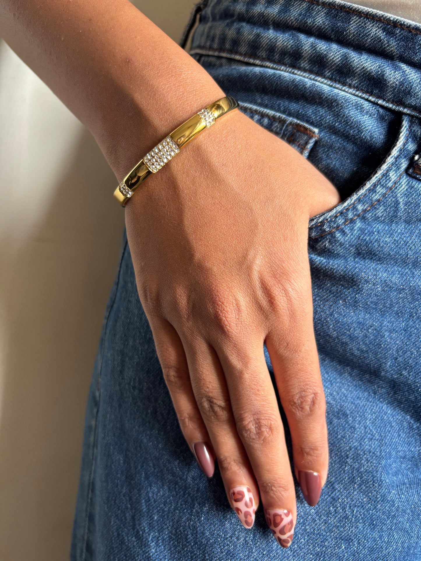 Glam Night Studded Bracelet