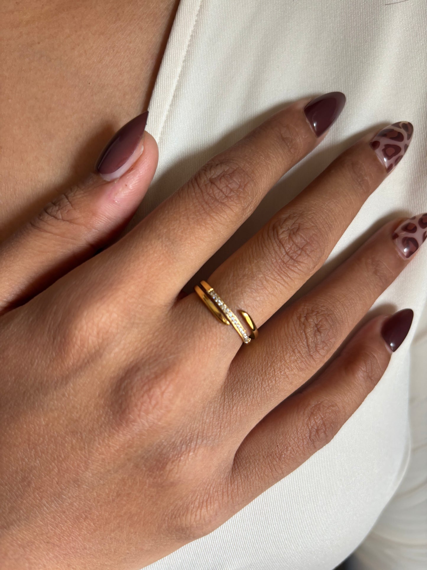 Zendya Studded Ring