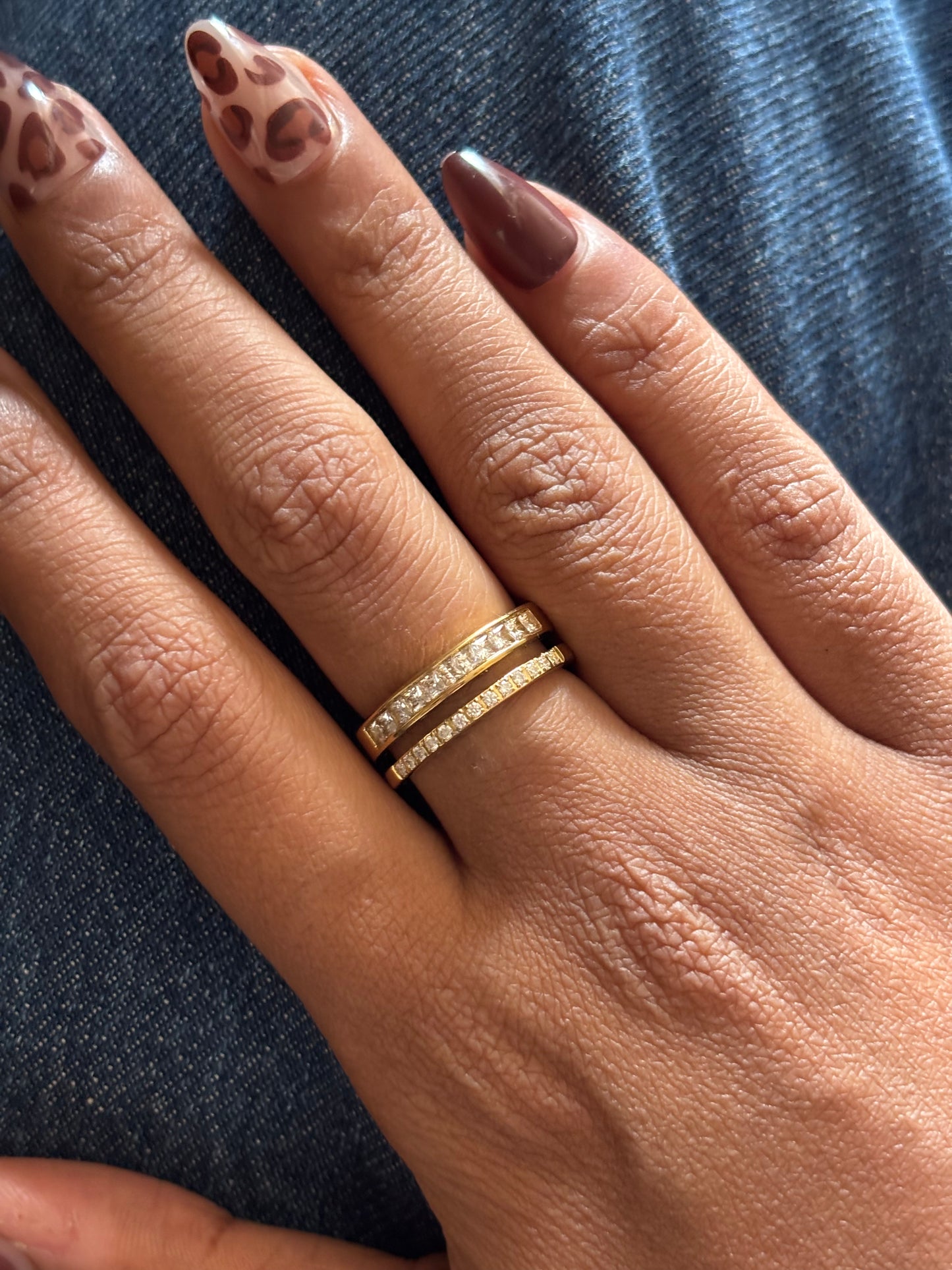 Luna Studded Ring