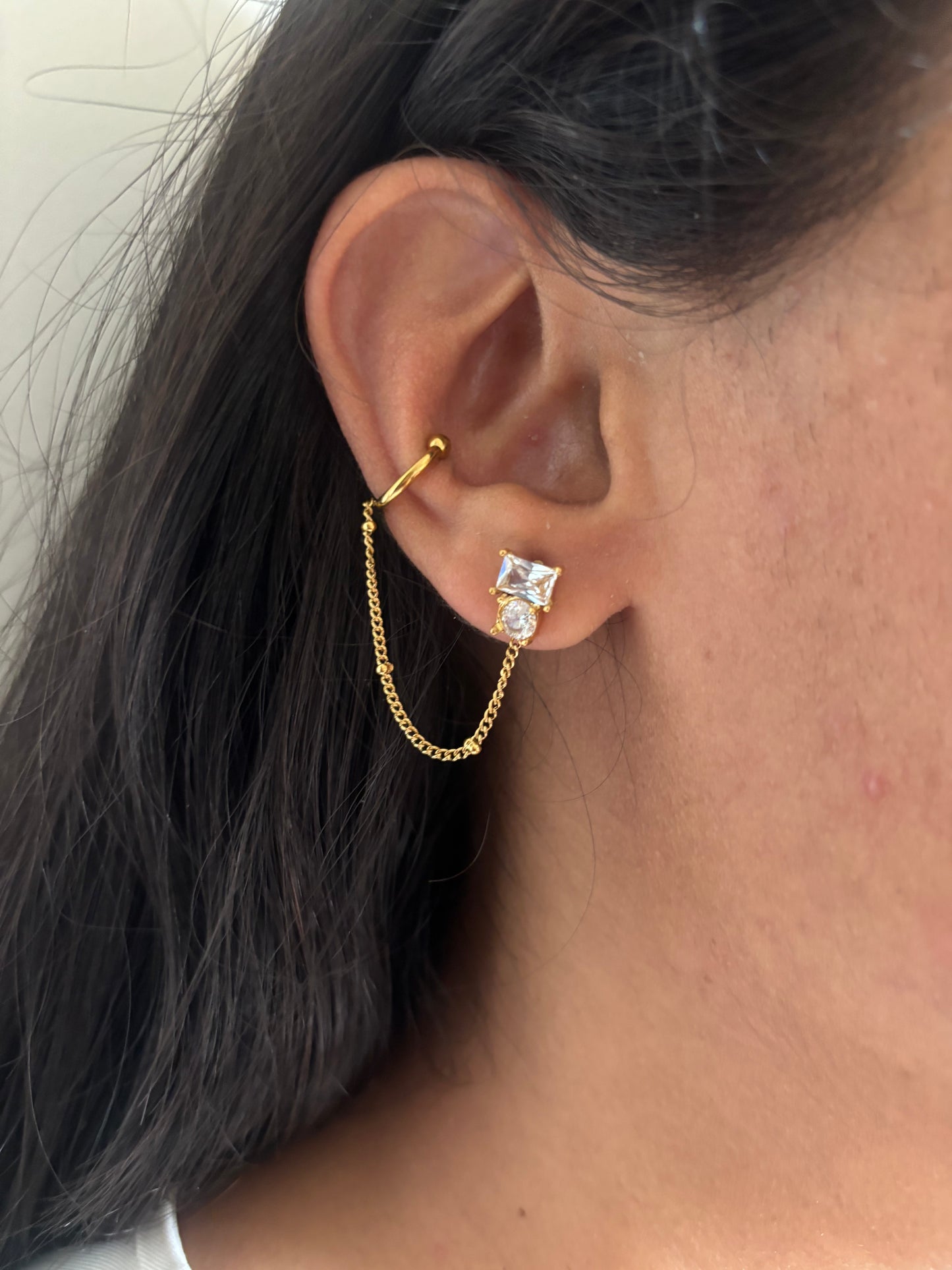 Dazzel No Piercing Earring