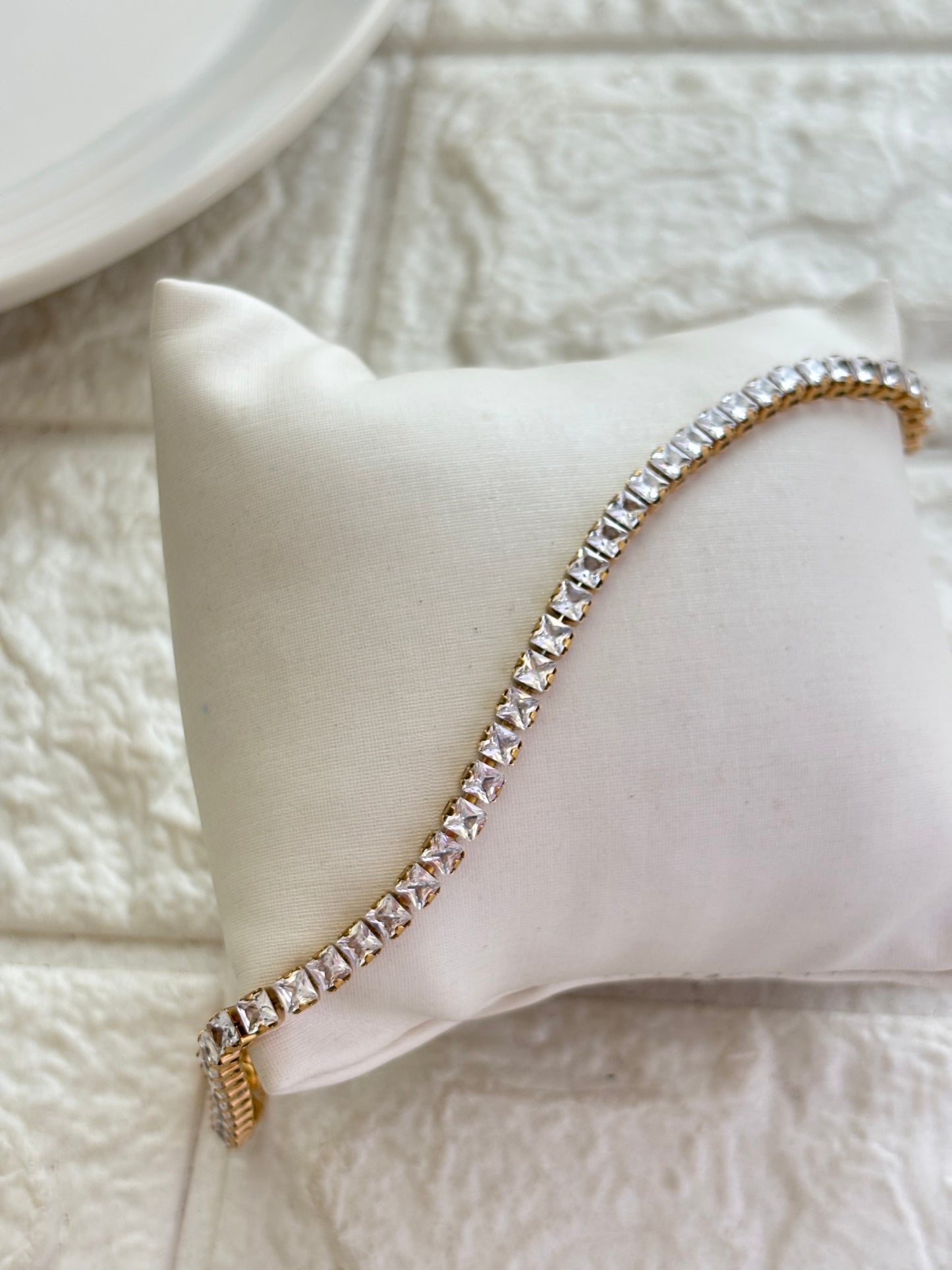Princess Solitaire Tennis Bracelet (large)