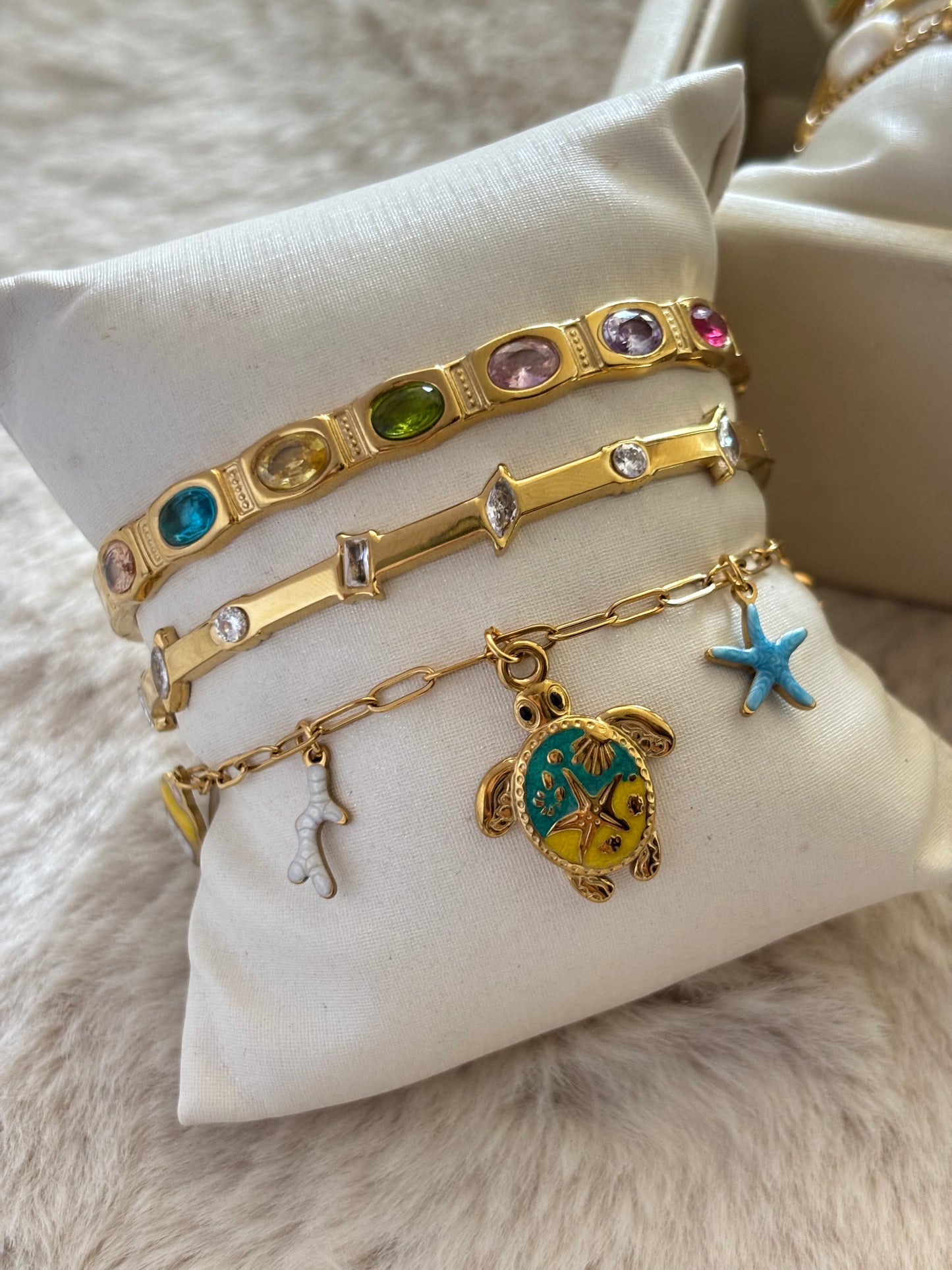 Sun Kissed Bracelet Stack
