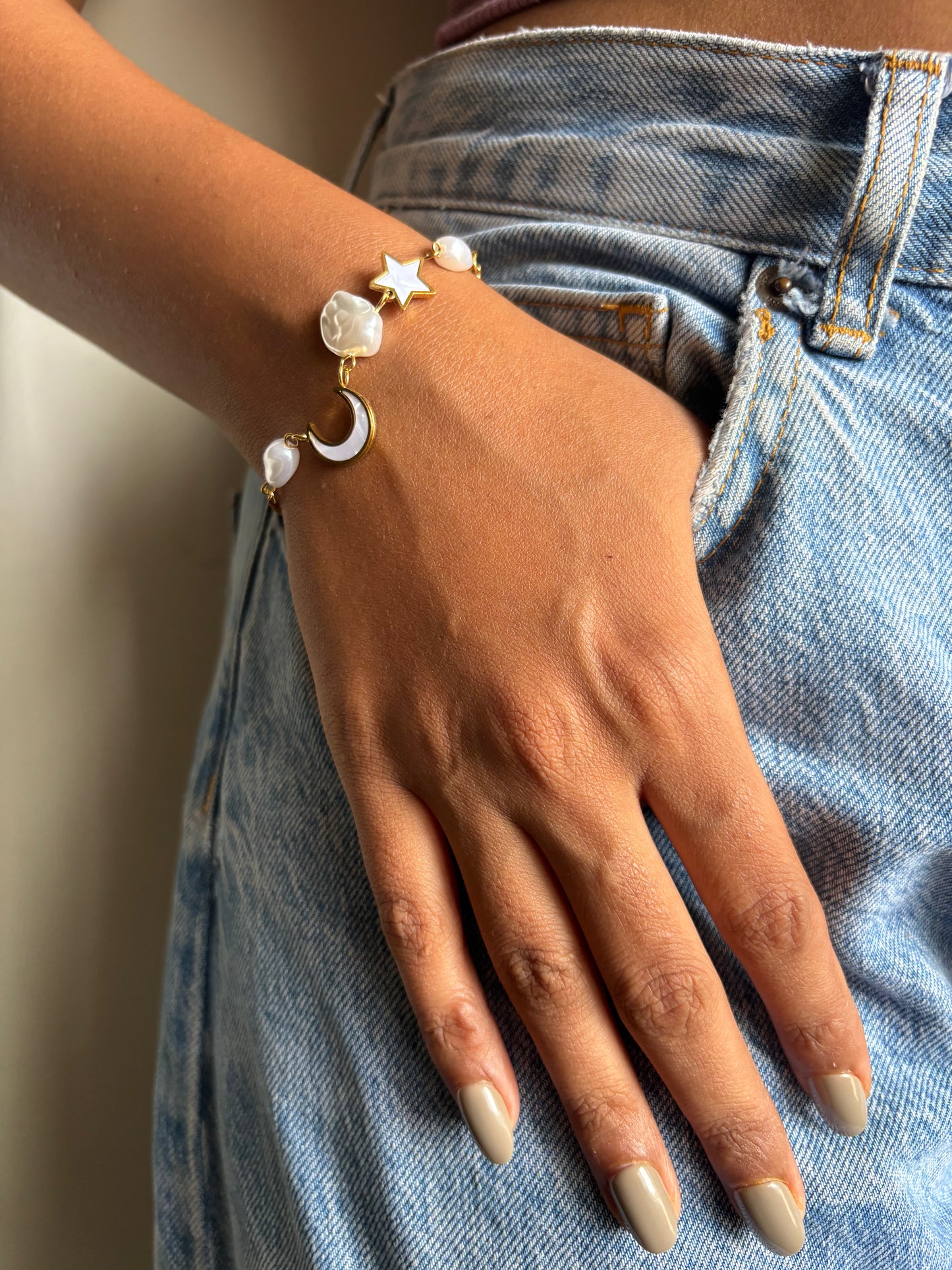 Celestial-pearl Bracelet