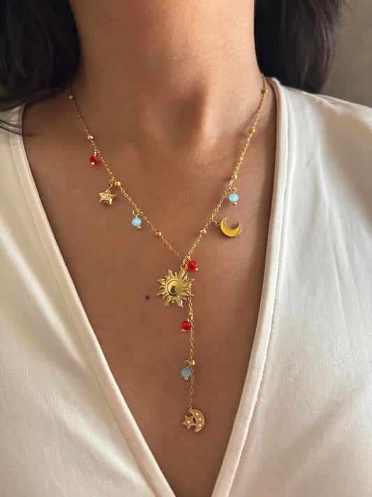 Soul Shine Y-drop Necklace
