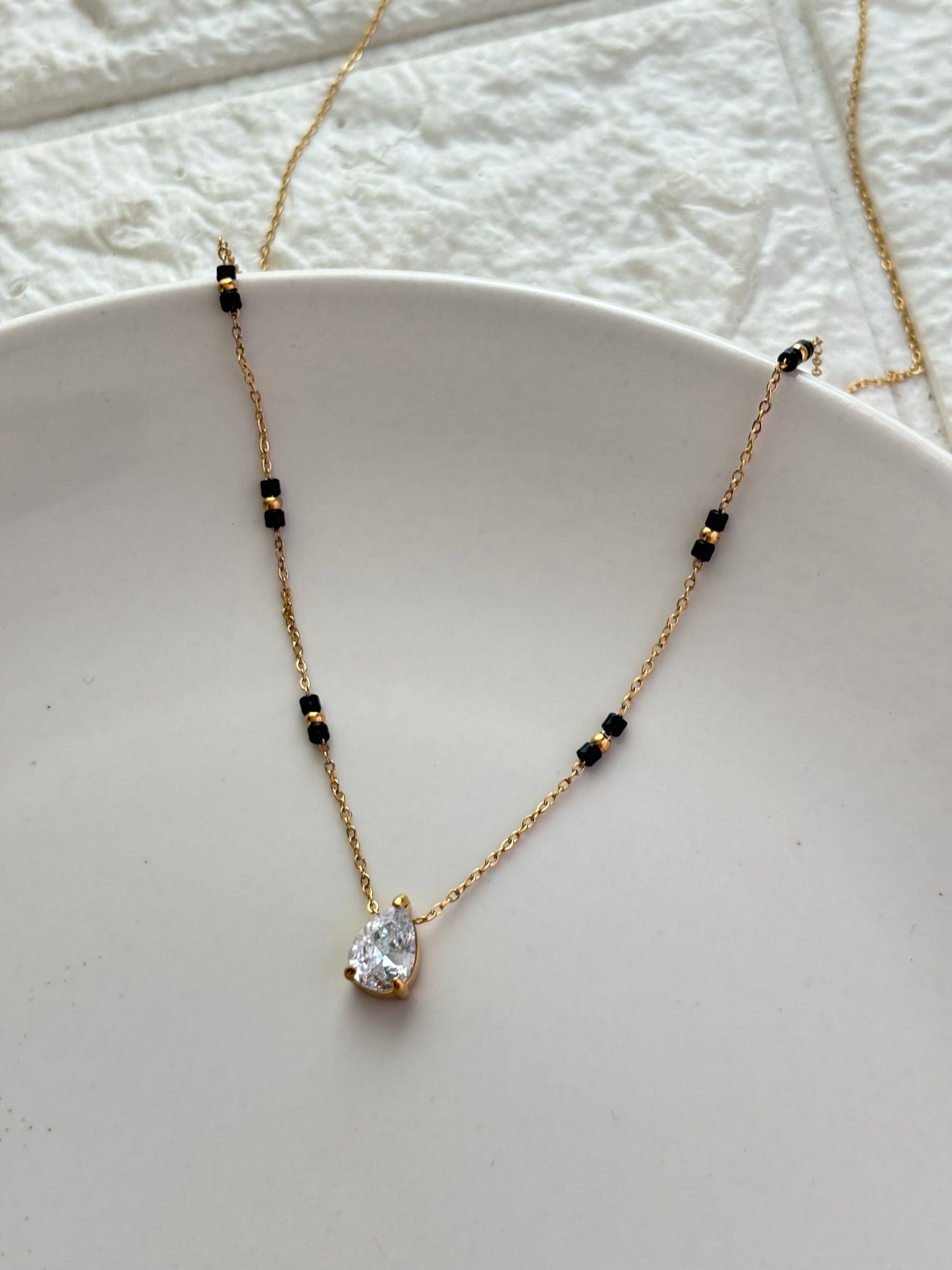 Pear Solitaire Mangalsutra
