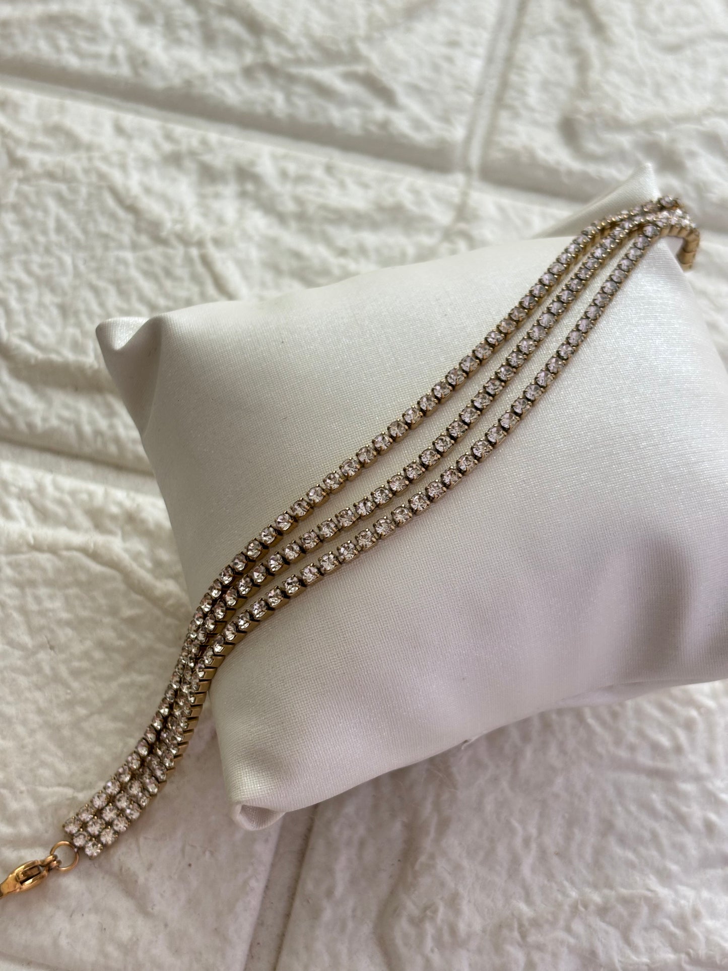 Trinity Tennis Bracelet