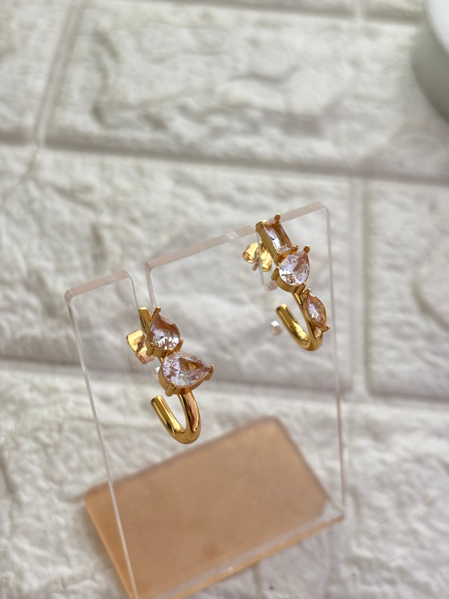 Dual Dazzel Earring