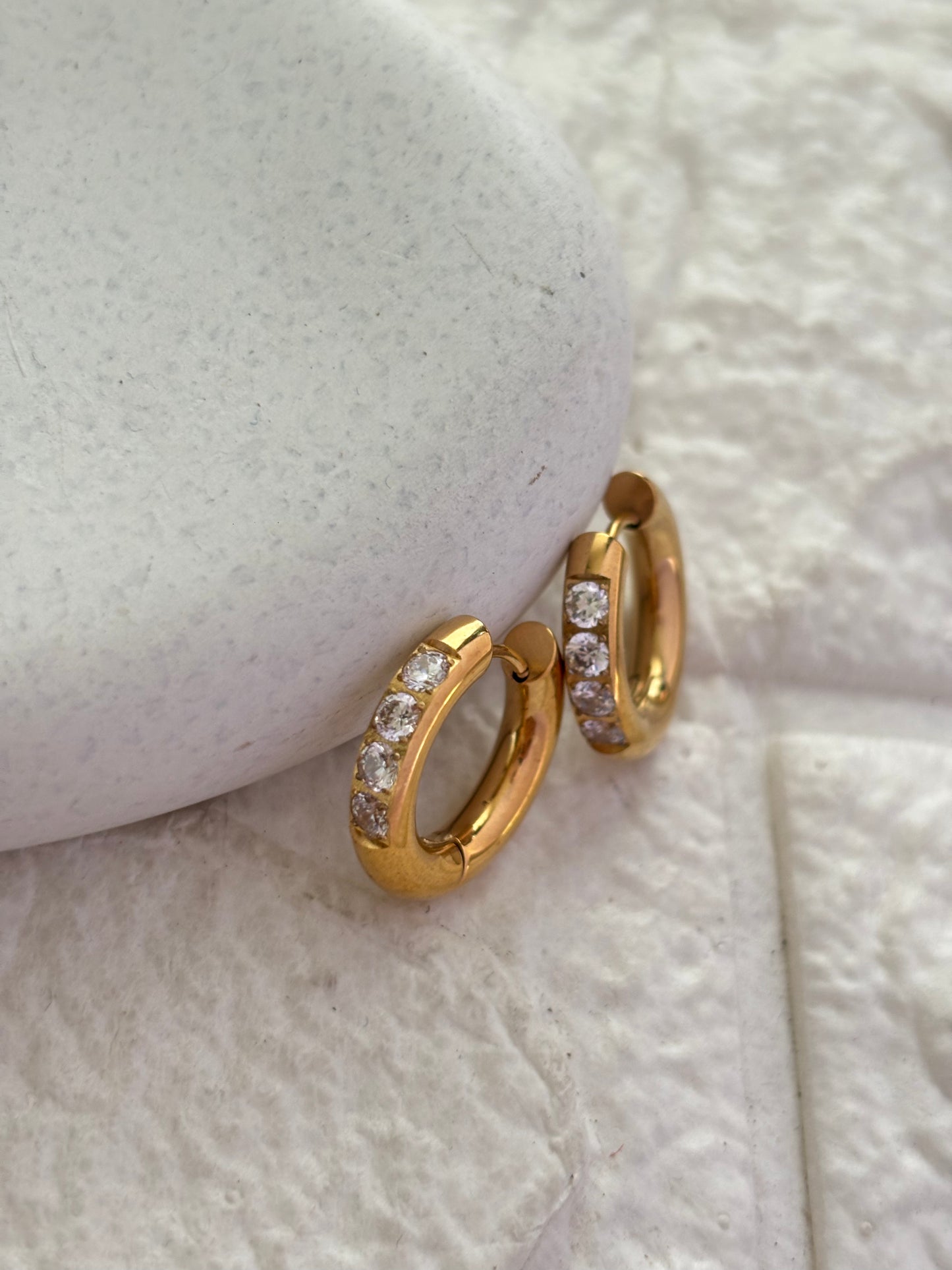 Stardust Hoops