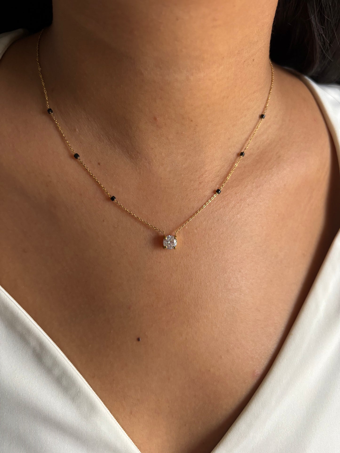 Solitaire Shine Mangalsutra