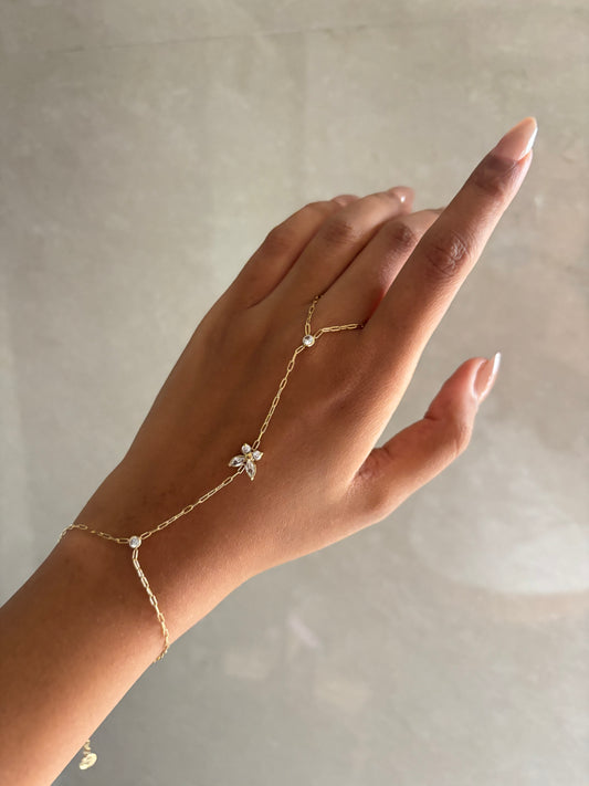 Lea Studded Handchain