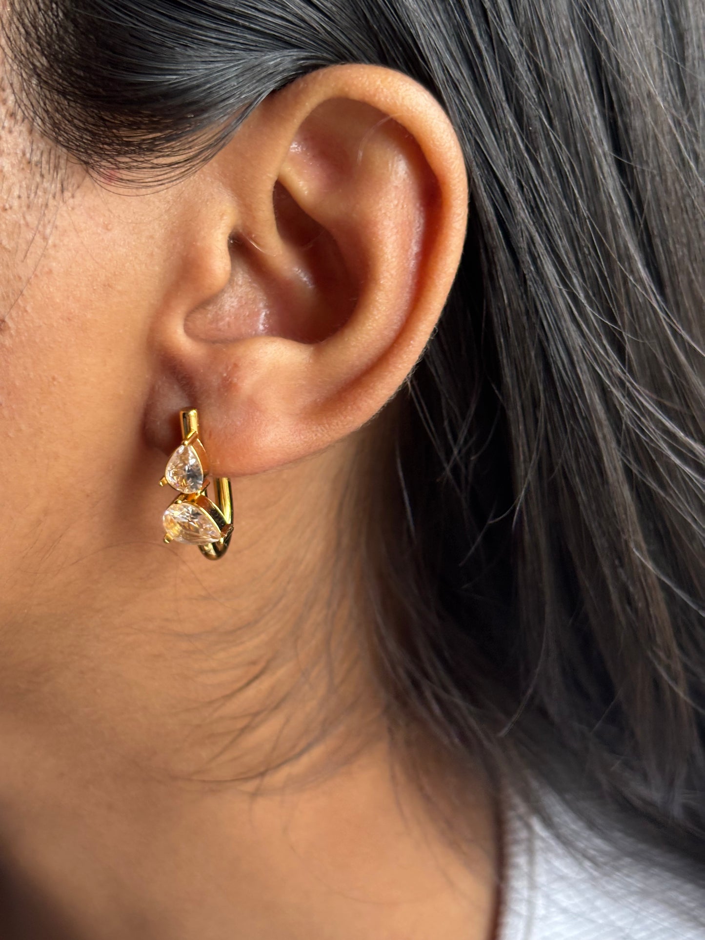 Dual Dazzel Earring