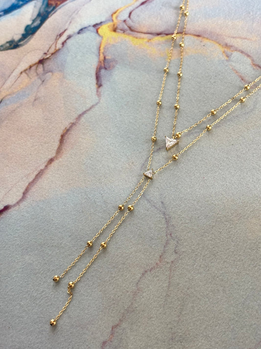 Prism Layered Necklace