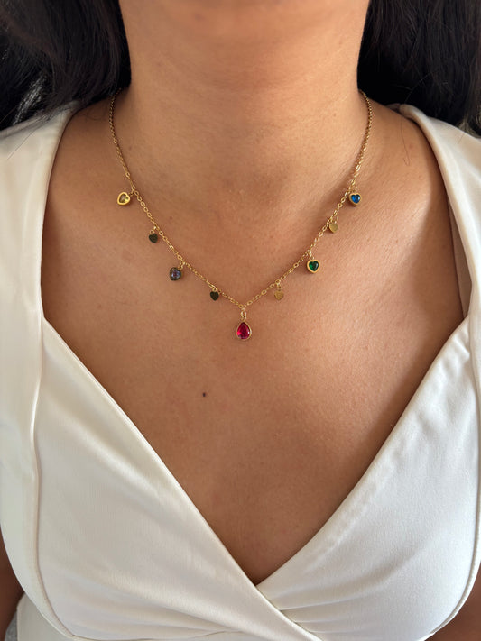 Drop Love Necklace