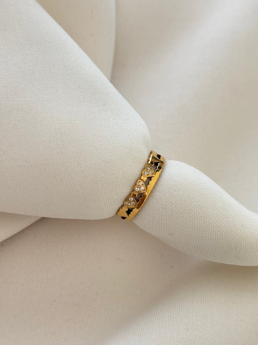 Cupid Studded Ring