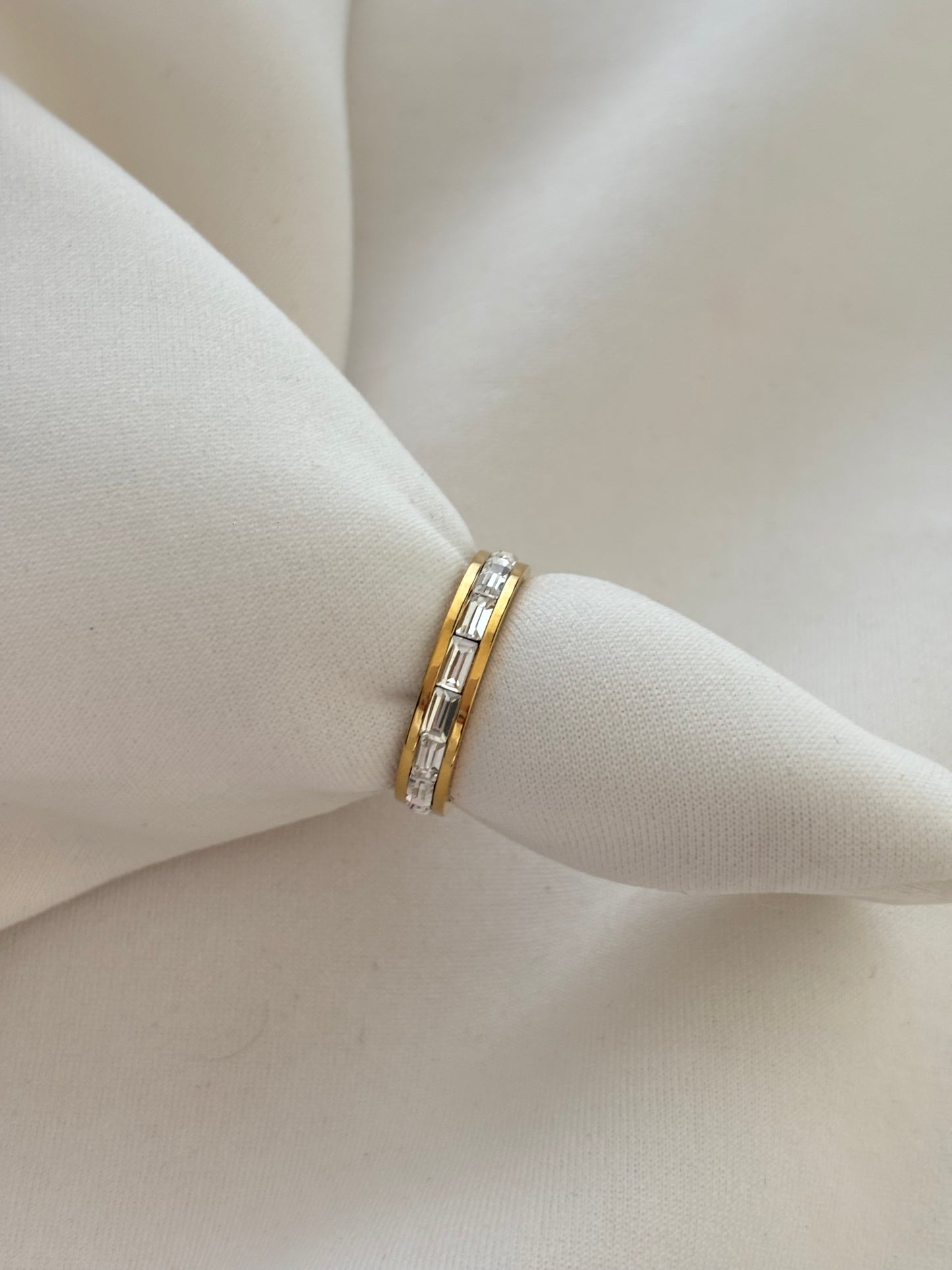 Sarah Studded Band Ring
