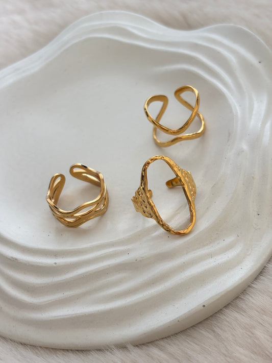 Ring Stack 2 - Adjustable - Stainless Steel