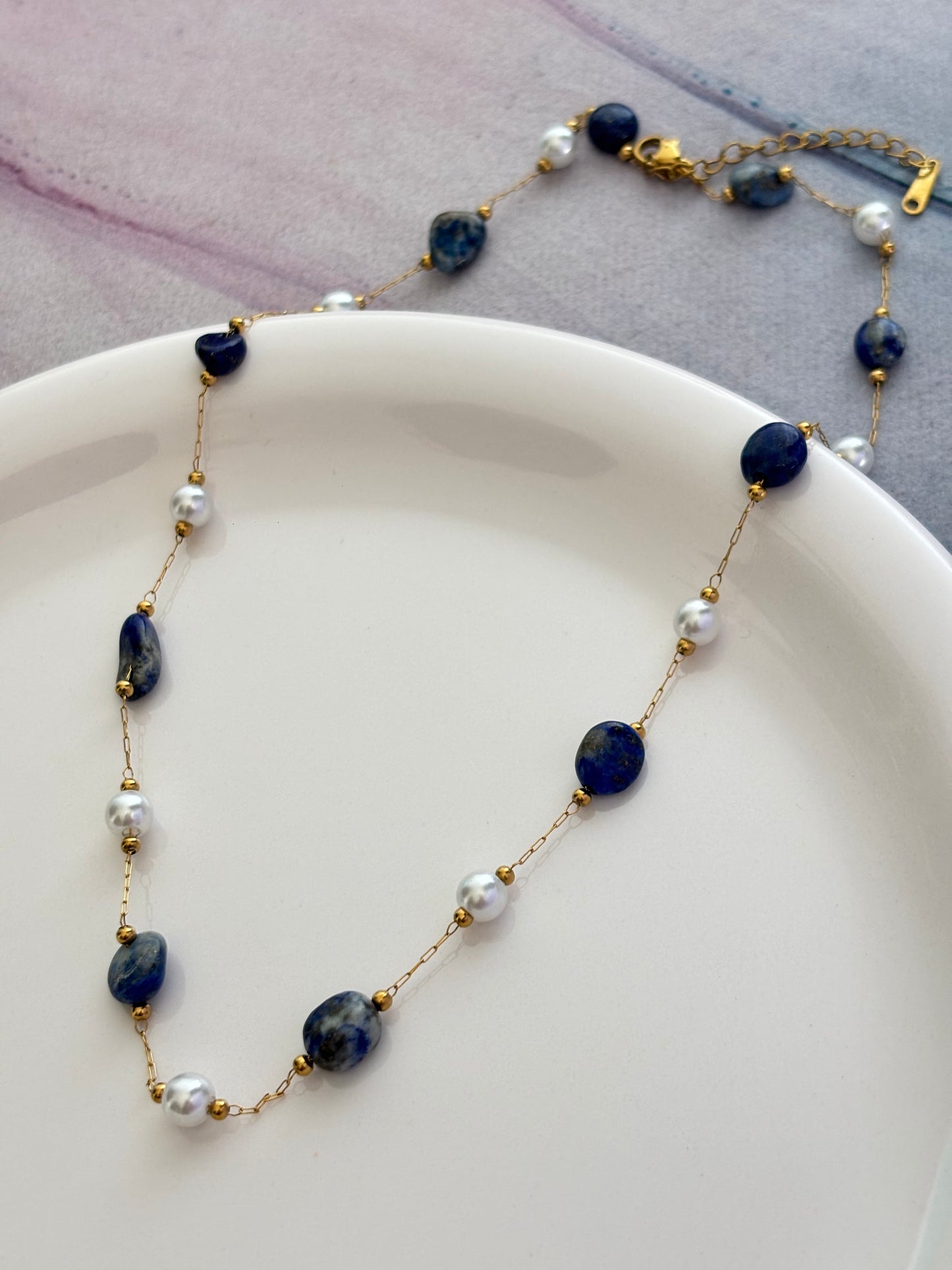 Blue Bella Necklace