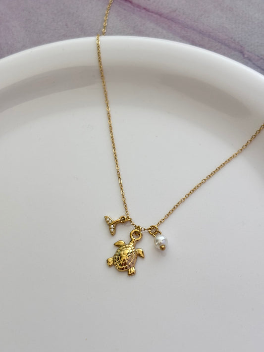 Turtle Story Necklace