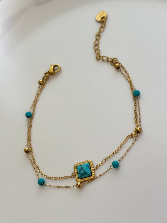Lazuli Layered Bracelet