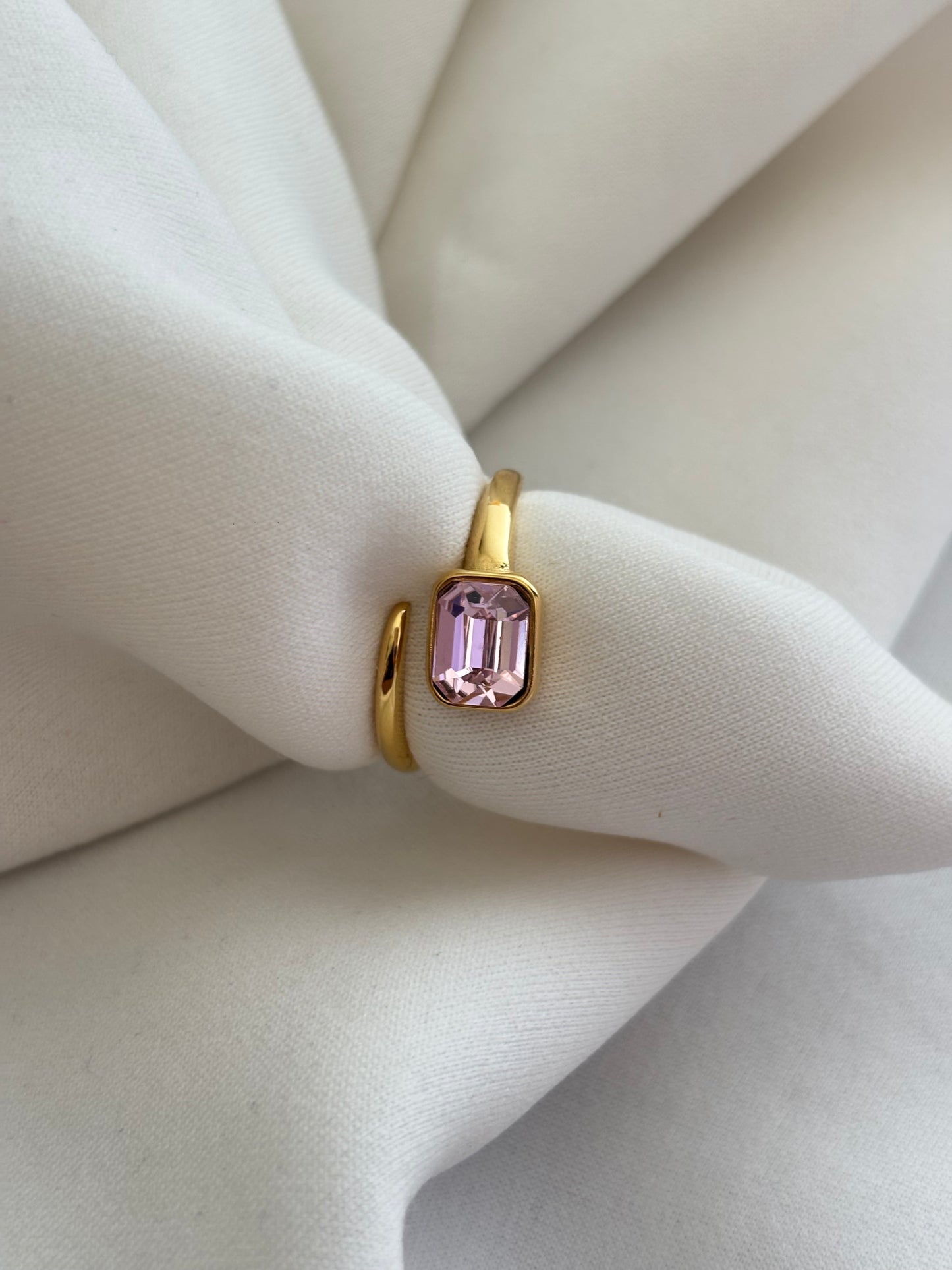 Princess Blush Adjustable Ring