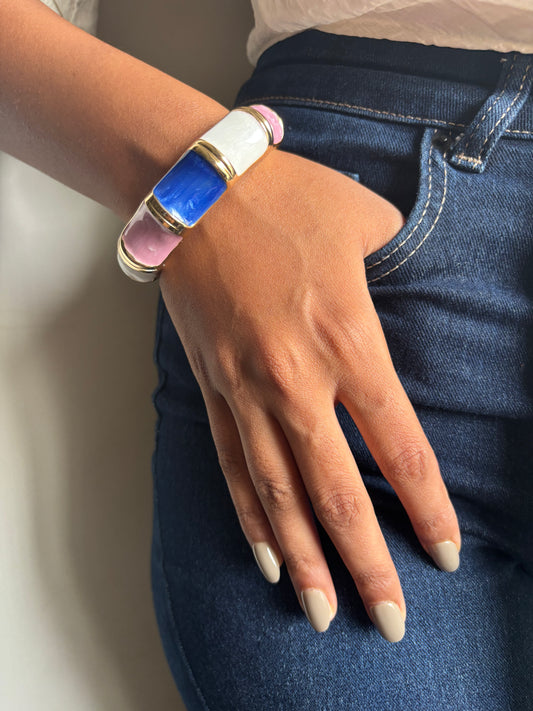 Candy Chunky Bangle -Brass