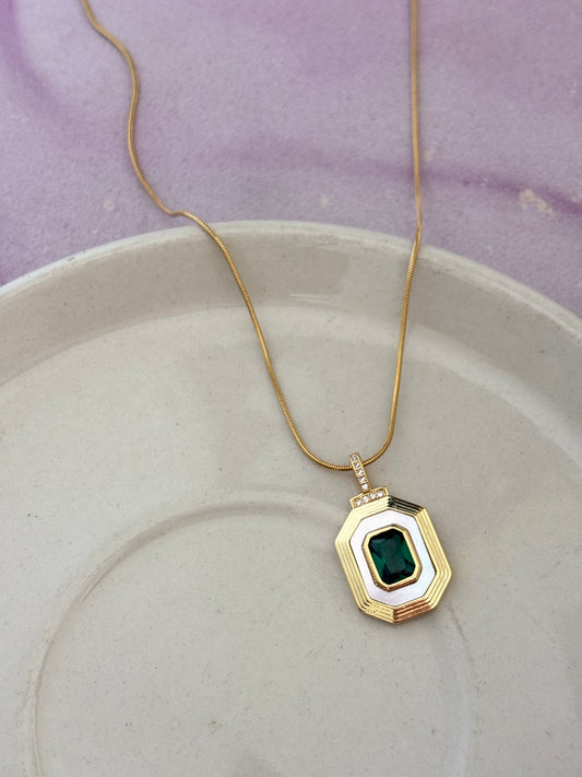 Chroma Emerald Necklace