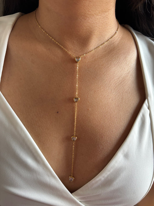 Studded Date Night Y-Necklace