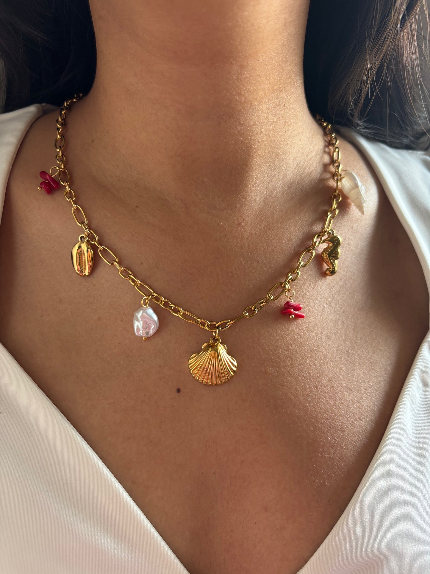 Shell Charm Necklace