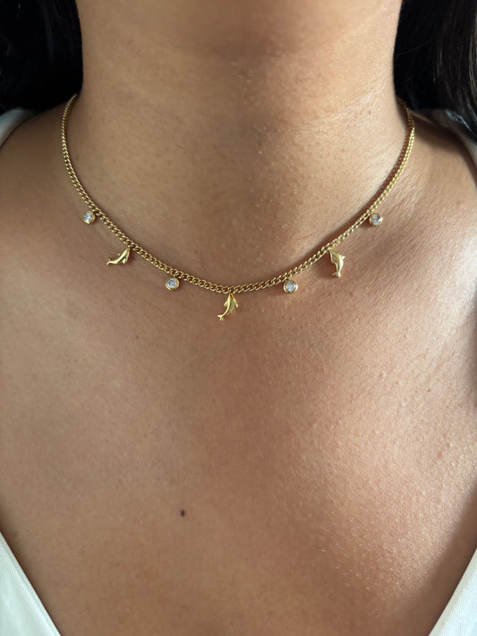 Dolphin Charm Necklace