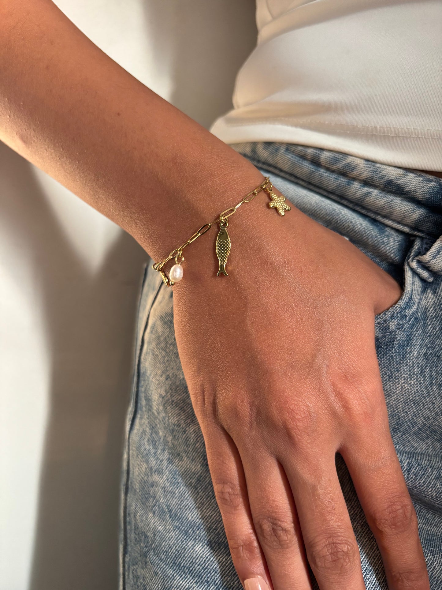 Ocean Whisper Bracelet Stack