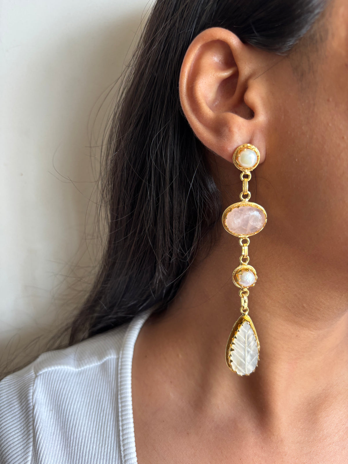 Iris Danglers- Brass