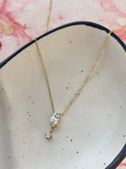 Marquise Diamond Necklace