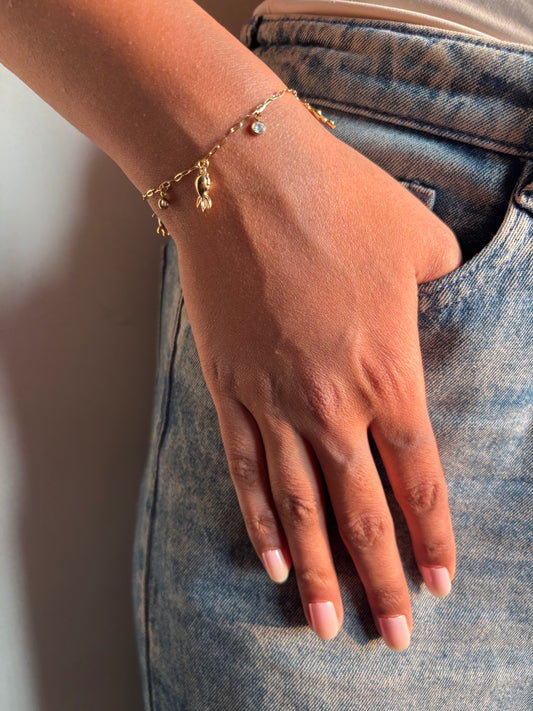 Octo Sea Charm Bracelet