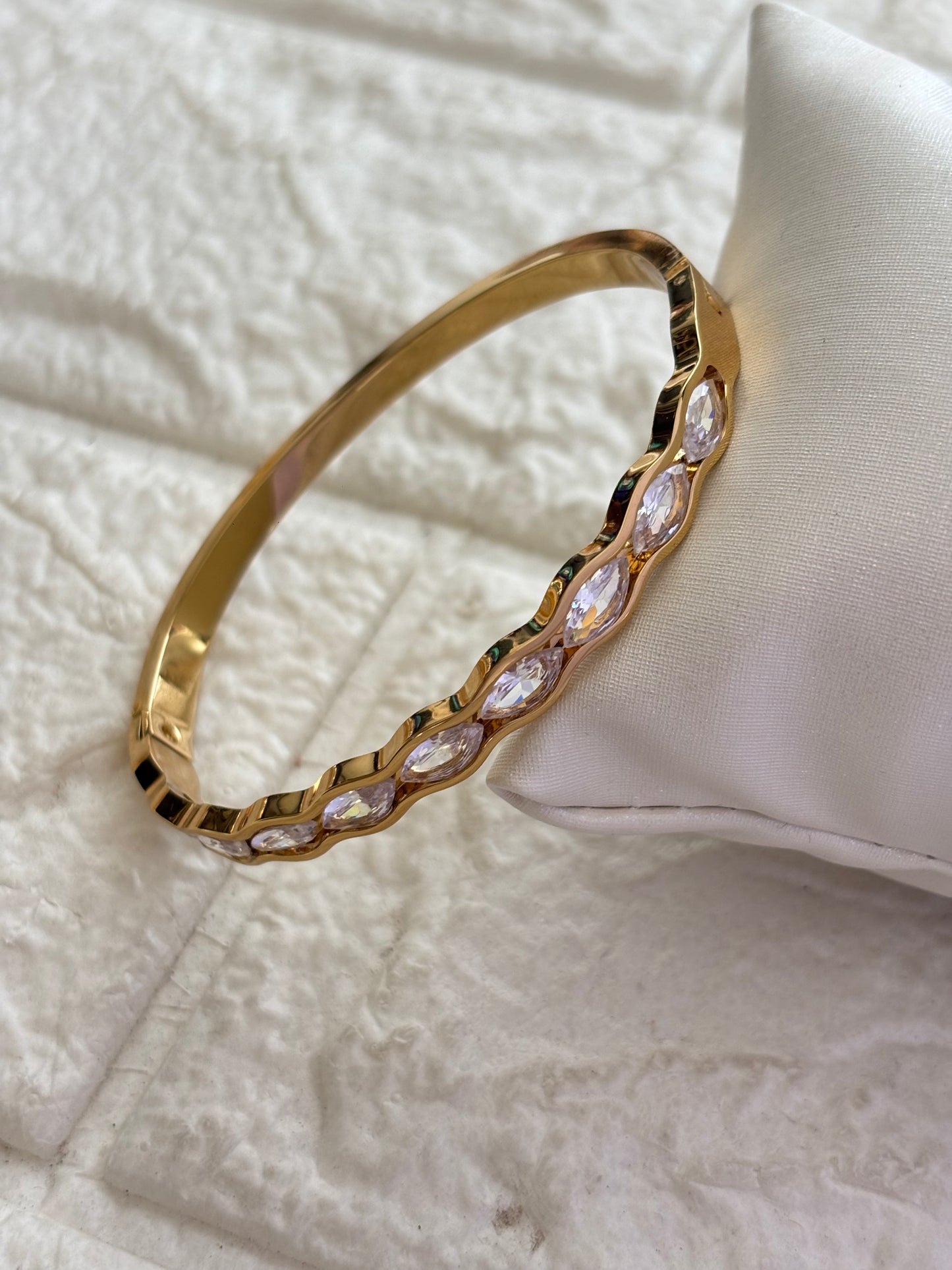 Clear Marquise Bracelet