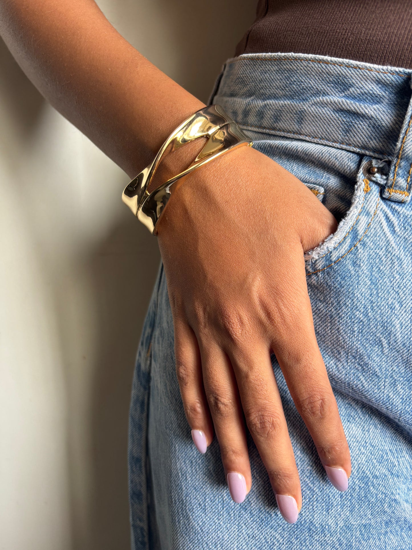 Reem Brass Bracelet