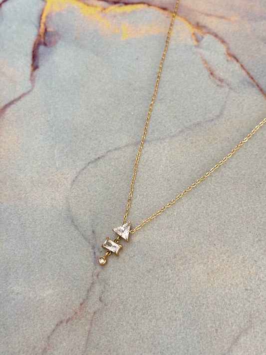 Merry Solitaire Necklace