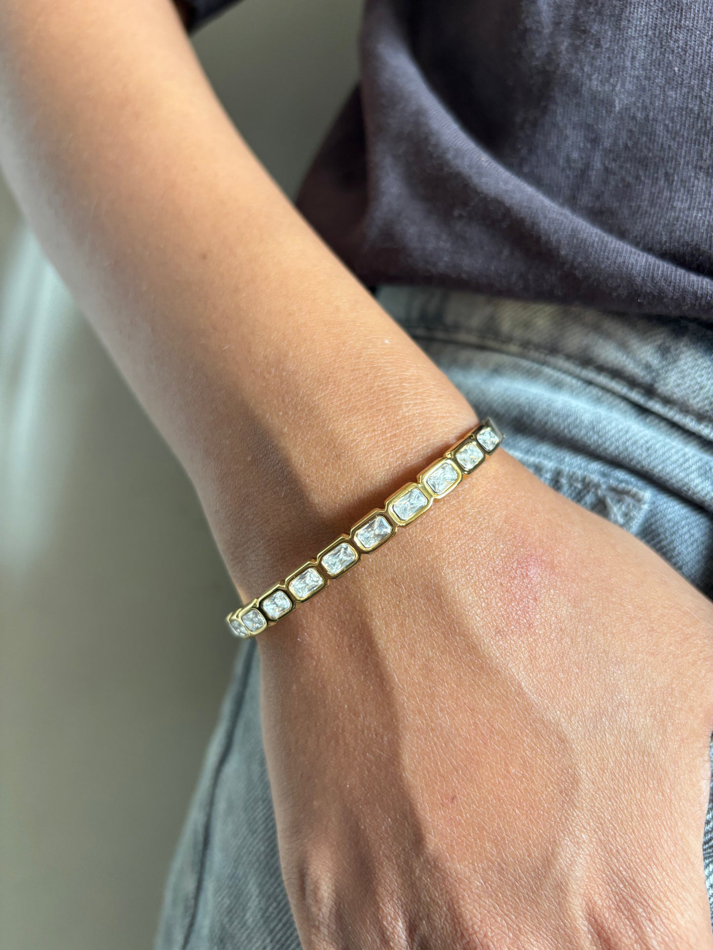 Chrome Glitz Bracelet