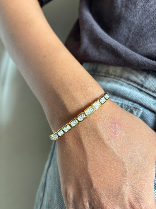 Chrome Glitz Bracelet